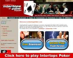 Intertops Poker Site - Play Now