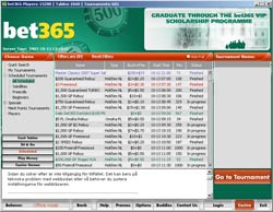 Bet365 Poker Lobby