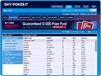 Sky poker Lobby