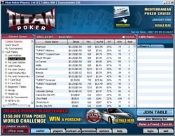 Titan Poker Lobby