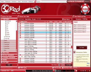 Example of 32Red Poker Room