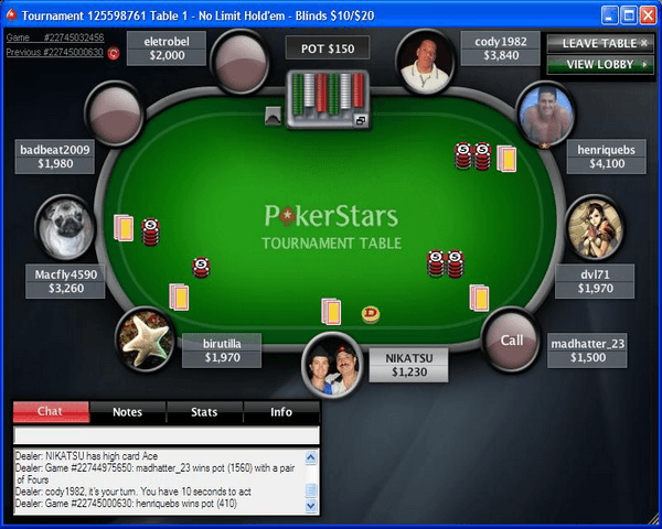 boleto pokerstars